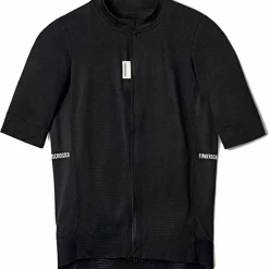 FINGERSCROSSED Road Super Light Fietsshirt met Korte Mouwen Dames - Zwart