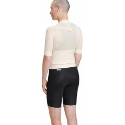FINGERSCROSSED Road Super Light Fietsshirt met Korte Mouwen Dames - Antique Cream
