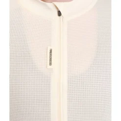 FINGERSCROSSED Road Super Light Fietsshirt met Korte Mouwen Dames - Antique Cream