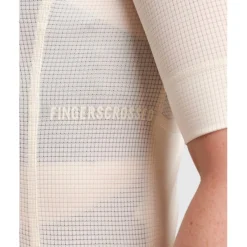 FINGERSCROSSED Road Super Light Fietsshirt met Korte Mouwen Dames - Antique Cream