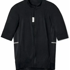 FINGERSCROSSED Road Super Light Fietsshirt met Korte Mouwen Heren - Zwart