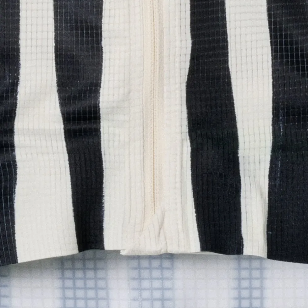 FINGERSCROSSED Road Super Light Fietsshirt met Korte Mouwen Dames - Stripes