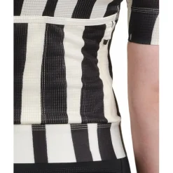 FINGERSCROSSED Road Super Light Fietsshirt met Korte Mouwen Dames - Stripes