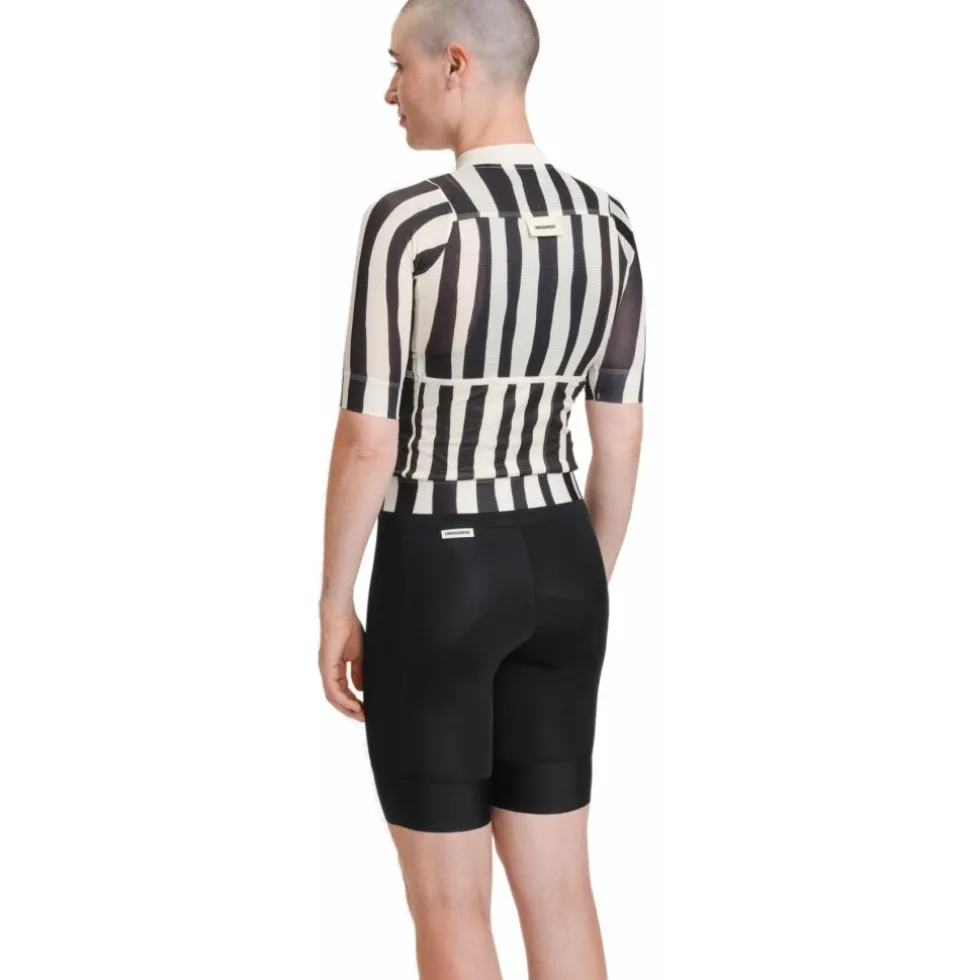 FINGERSCROSSED Road Super Light Fietsshirt met Korte Mouwen Dames - Stripes