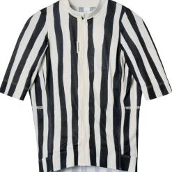 FINGERSCROSSED Road Super Light Fietsshirt met Korte Mouwen Dames - Stripes