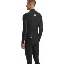 FINGERSCROSSED Road Thermal Fietsshirt met Lange Mouwen Heren - Zwart