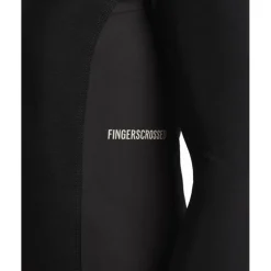 FINGERSCROSSED Road Thermal Fietsshirt met Lange Mouwen Heren - Zwart