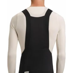FINGERSCROSSED Road Thermal Fietsbroek met Bretels Heren - Zwart