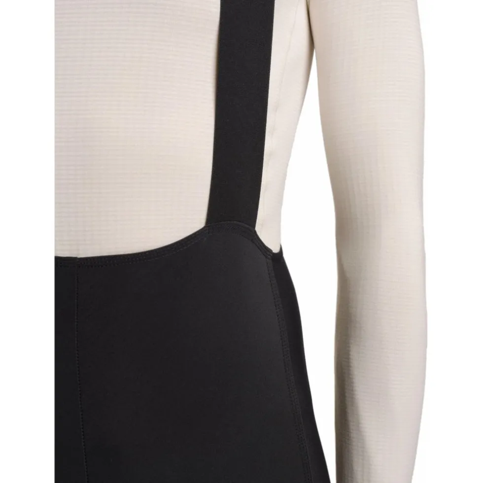 FINGERSCROSSED Road Thermal Fietsbroek met Bretels Heren - Zwart
