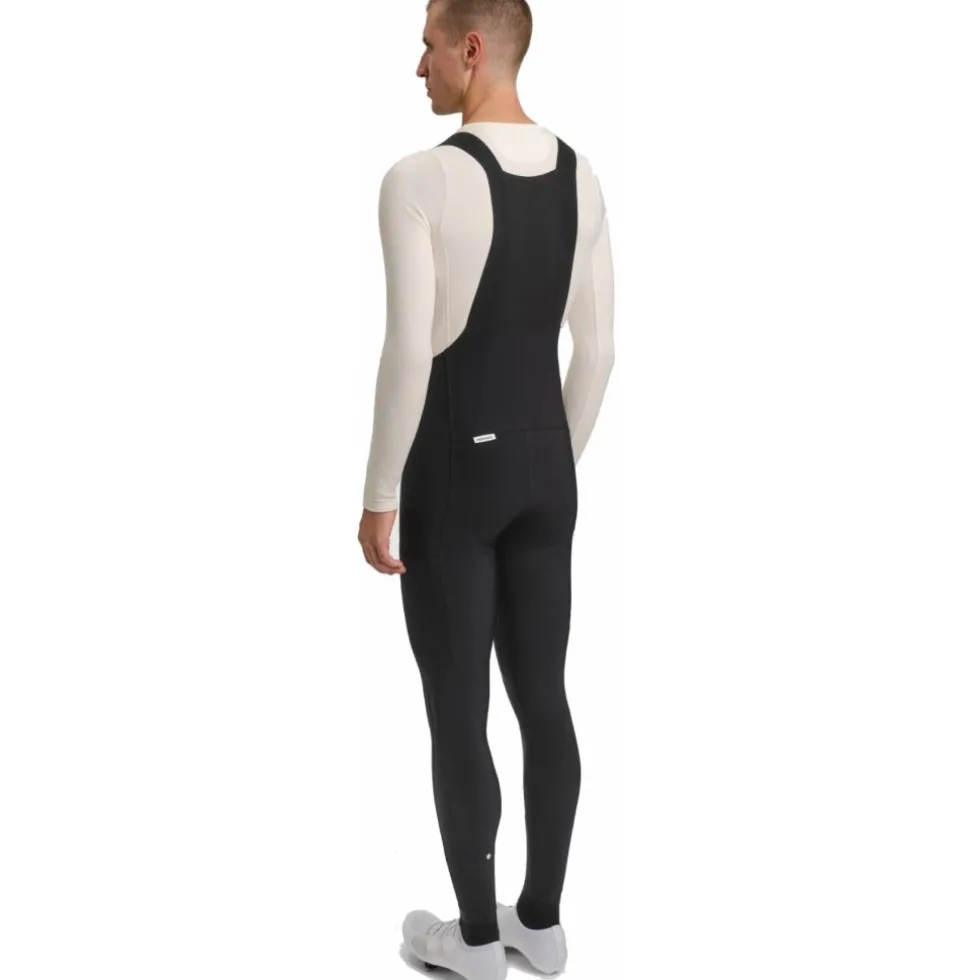 FINGERSCROSSED Road Thermal Fietsbroek met Bretels Heren - Zwart