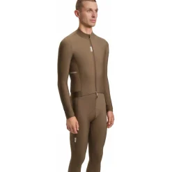 FINGERSCROSSED Road Thermal Fietsshirt met Lange Mouwen Heren - Ground