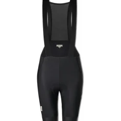 FINGERSCROSSED Road Thermal Fietsshort met Bretels Dames - Zwart