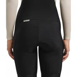 FINGERSCROSSED Road Thermal Fietsshort met Bretels Dames - Zwart