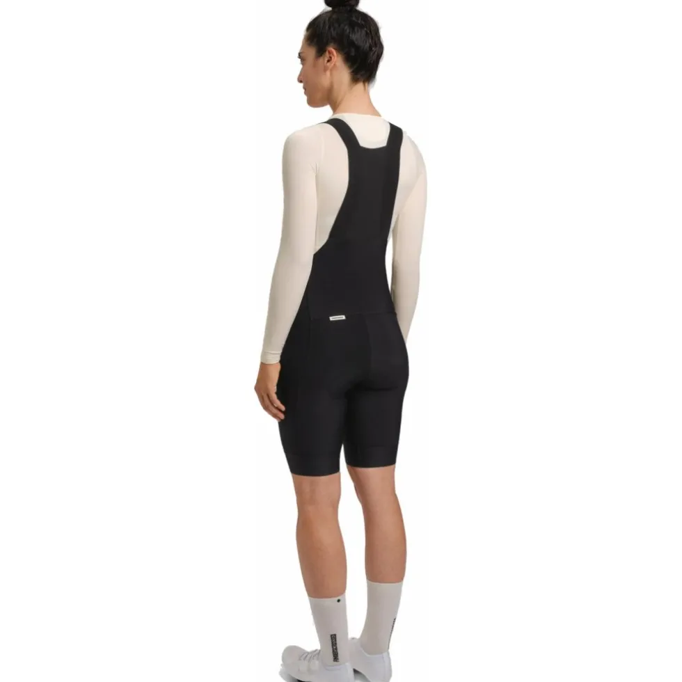 FINGERSCROSSED Road Thermal Fietsshort met Bretels Dames - Zwart
