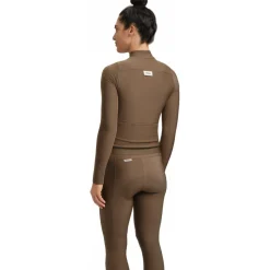 FINGERSCROSSED Road Thermal Fietsshirt met Lange Mouwen Dames - Ground