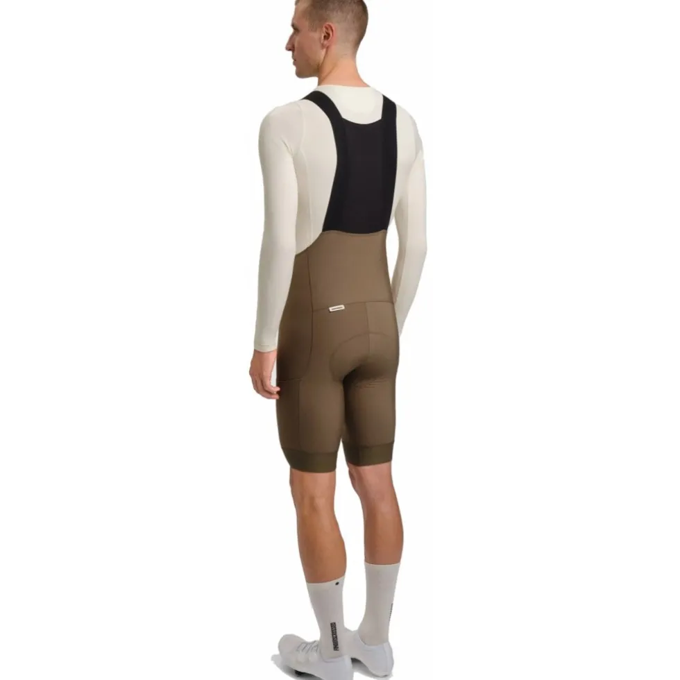 FINGERSCROSSED Road Thermal Fietsshort met Bretels Heren - Ground