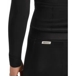 FINGERSCROSSED Road Thermal Fietsshirt met Lange Mouwen Dames - Zwart