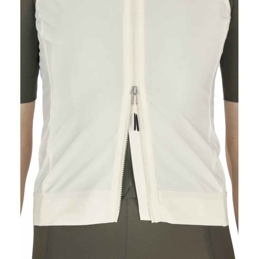 FINGERSCROSSED Road Windvest Dames - Antique Cream
