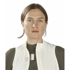 FINGERSCROSSED Road Windvest Dames - Antique Cream