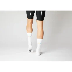 FINGERSCROSSED Rolling Harmony Fietssokken - Wit