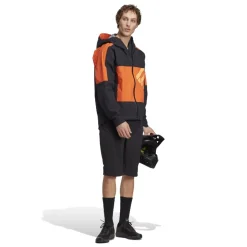 Five Ten All-Mountain Regenjas Heren - Zwart / Semi Impact Orange