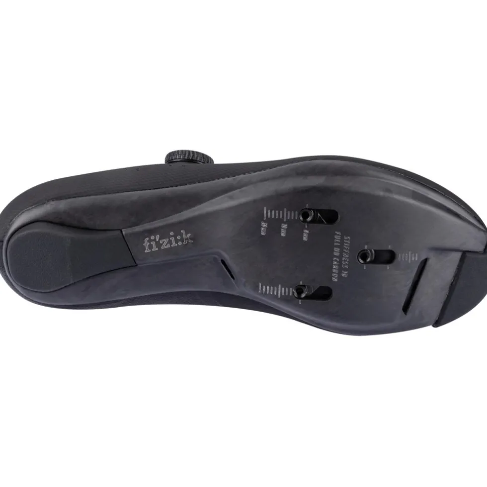 Fizik Tempo Decos Carbon Racefietsschoenen Unisex - zwart/zwart