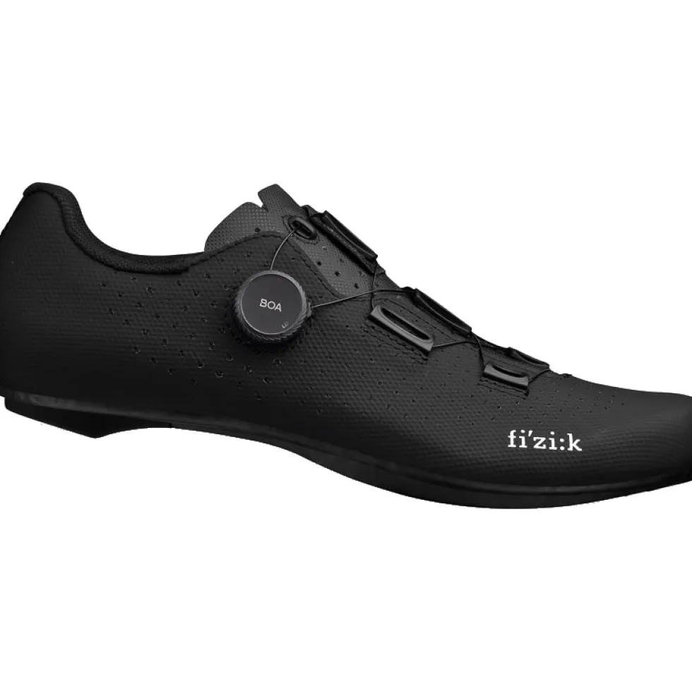 Fizik Tempo Decos Carbon Racefietsschoenen Unisex - zwart/zwart