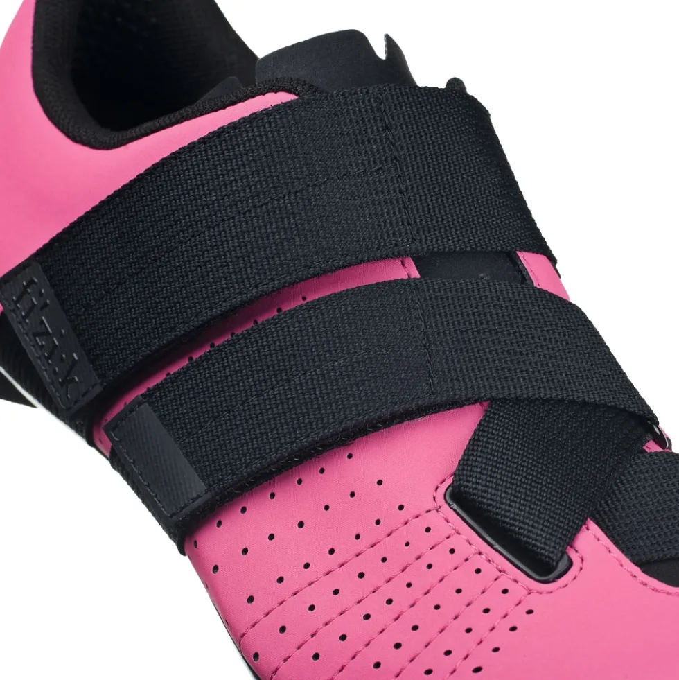 Fizik Tempo Powerstrap R5 Racefietsschoenen Unisex - roze/zwart