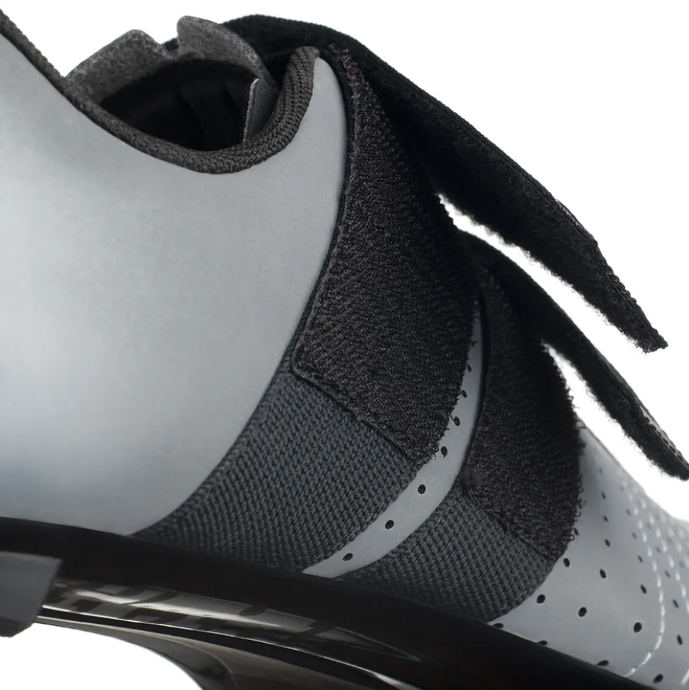 Fizik Tempo Powerstrap R5 Racefietsschoenen Unisex - Reflecterend grijs/zwart