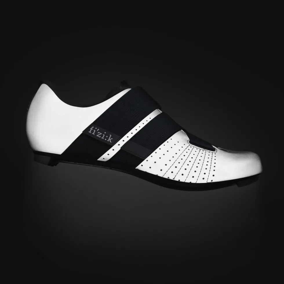 Fizik Tempo Powerstrap R5 Racefietsschoenen Unisex - Reflecterend grijs/zwart
