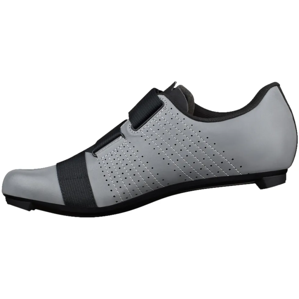Fizik Tempo Powerstrap R5 Racefietsschoenen Unisex - Reflecterend grijs/zwart