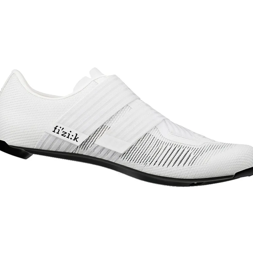 Fizik Vento Powerstrap Aeroweave Carbon Racefietsschoenen Unisex - wit/wit