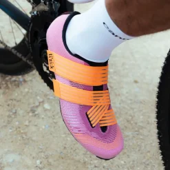 Fizik Vento Powerstrap Aeroweave X Gravel & MTB-Schoenen - coral / orange