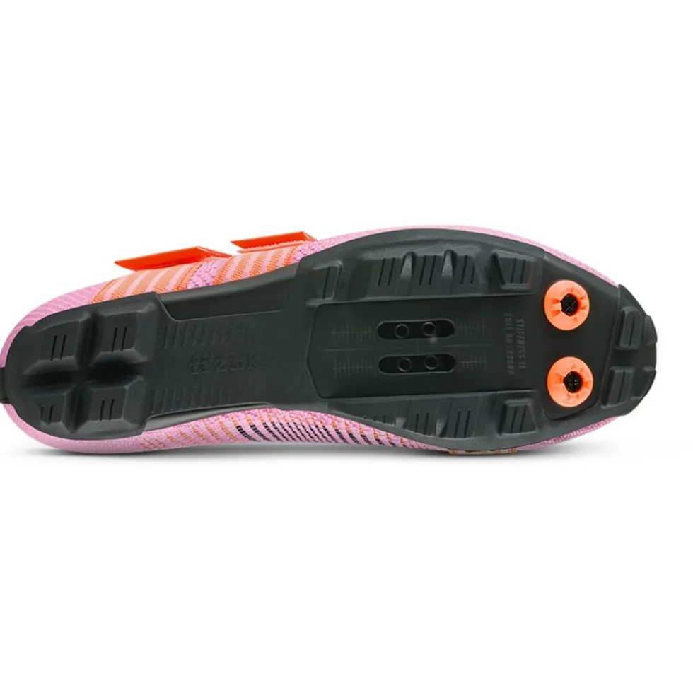 Fizik Vento Powerstrap Aeroweave X Gravel & MTB-Schoenen - coral / orange