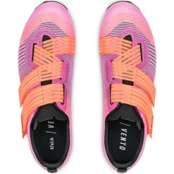 Fizik Vento Powerstrap Aeroweave X Gravel & MTB-Schoenen - coral / orange