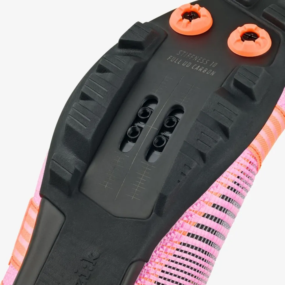 Fizik Vento Powerstrap Aeroweave X Gravel & MTB-Schoenen - coral / orange