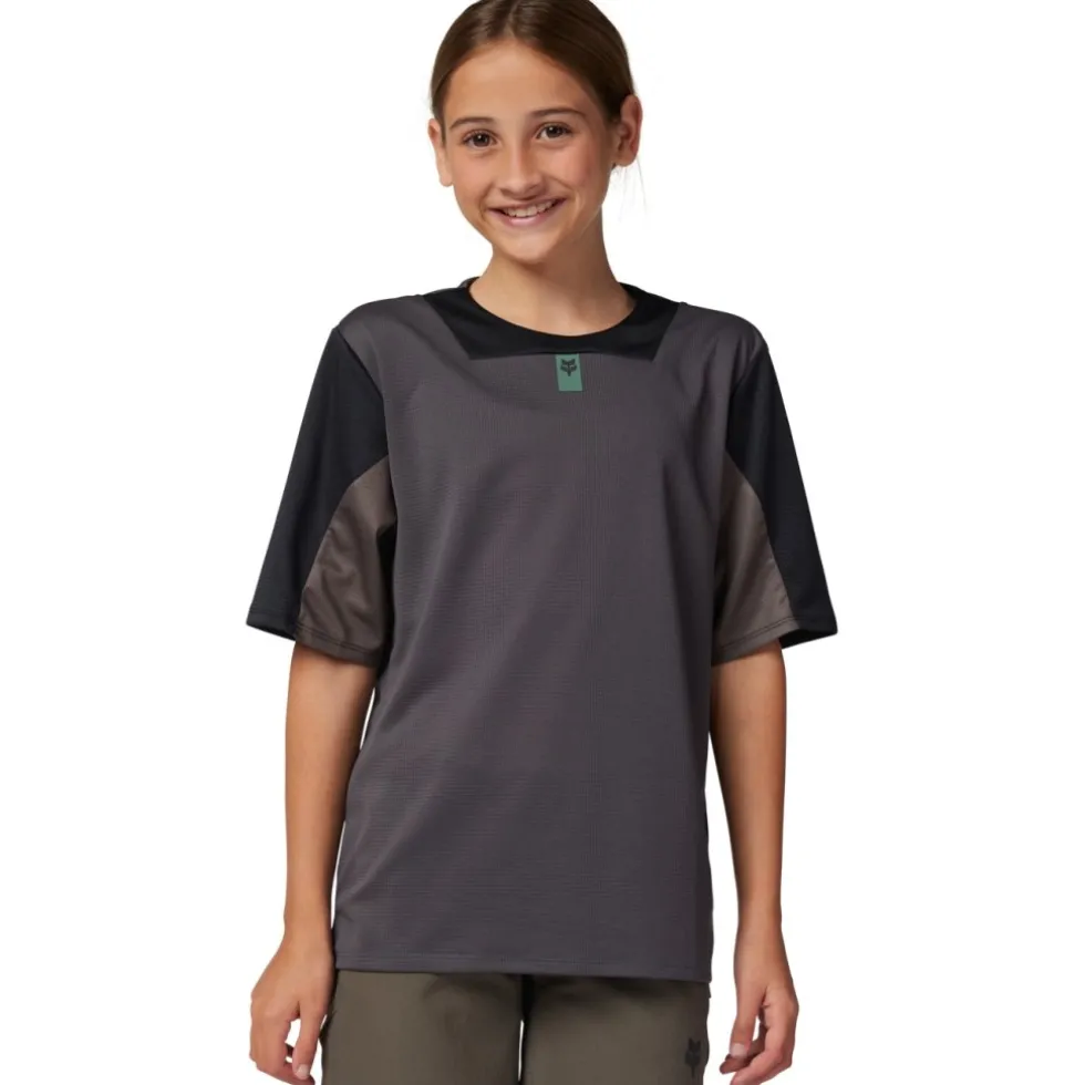 FOX Defend MTB Fietsshirt Kinderen - olive green