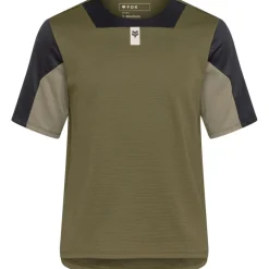 FOX Defend MTB Fietsshirt Kinderen - olive green