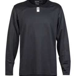 FOX Defend MTB Fietsshirt met lange mouwen Kinderen - zwart