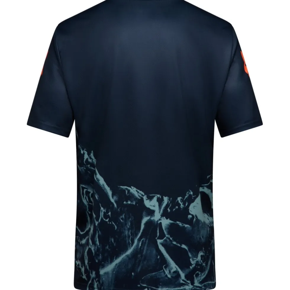 FOX Ranger Image Print MTB-shirt met korte mouwen voor kinderen - arctic blue