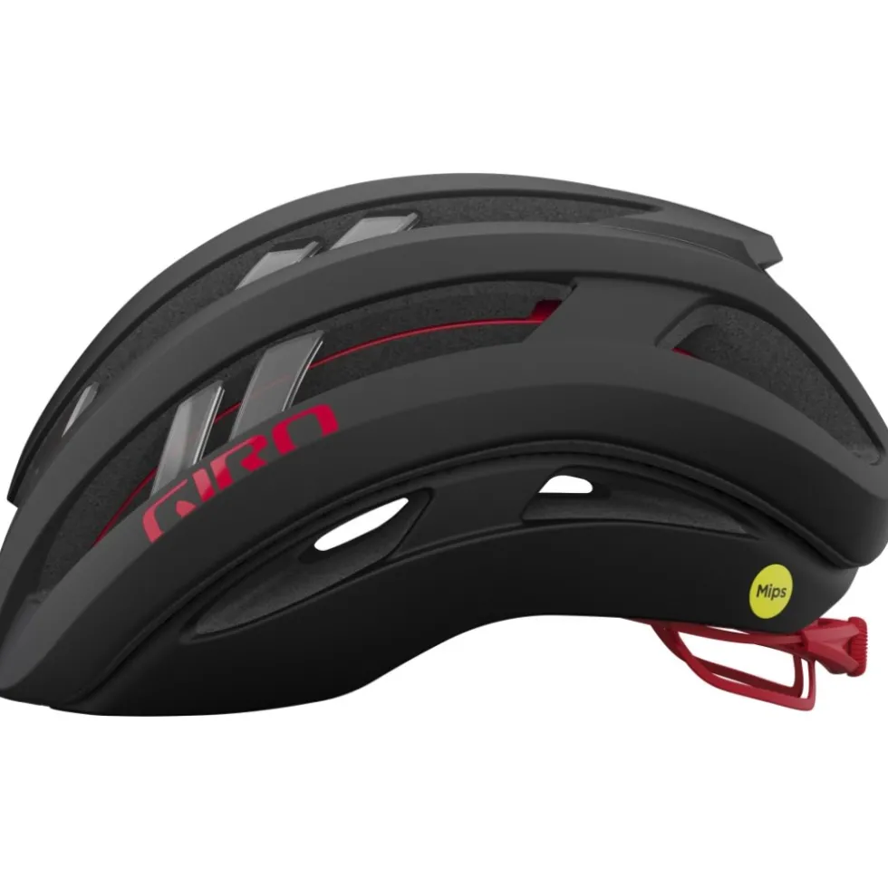 Giro Aries Spherical Fietshelm - matte carbon red