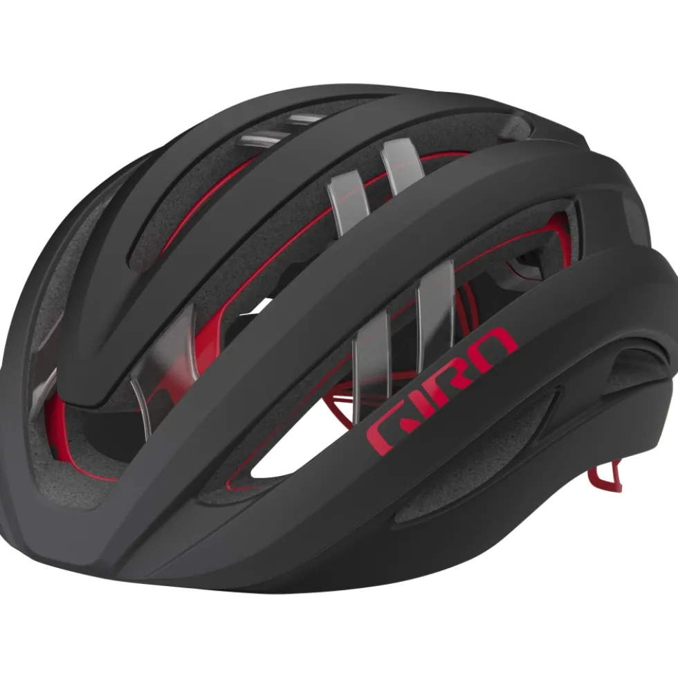 Giro Aries Spherical Fietshelm - matte carbon red