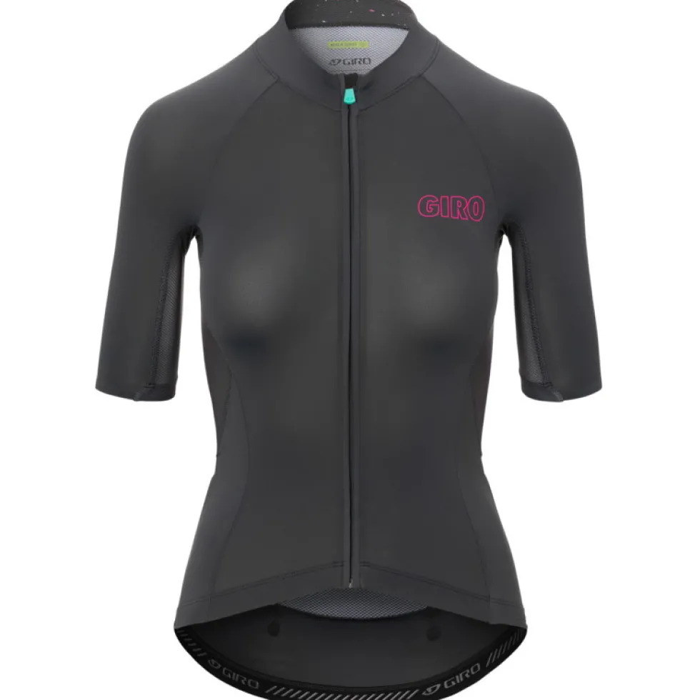 Giro Chrono Elite Fietsshirt Dames - charcoal mica