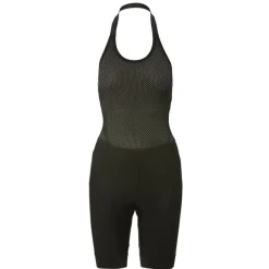 Giro Chrono Expert Fietsshort met bretels Dames - zwart
