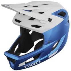 Giro Coalition Spherical Integraalhelm - mat wit/ano blauw