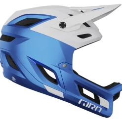 Giro Coalition Spherical Integraalhelm - mat wit/ano blauw
