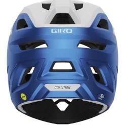 Giro Coalition Spherical Integraalhelm - mat wit/ano blauw