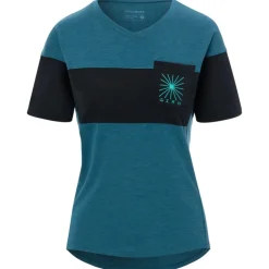 Giro Ride Fietsshirt Dames - harbor blue/black