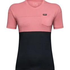 Giro Ride LT Jersey Shirt Dames - dusty rose/black