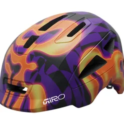 Giro Scamp II Kinder-Fietshelm - matte purple lava